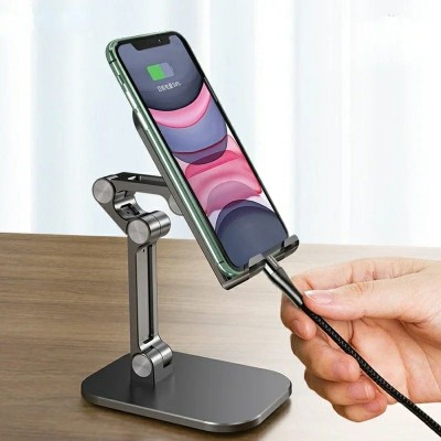 Adjustable Multiple Angles Folding Desktop Mobile Phone Stand