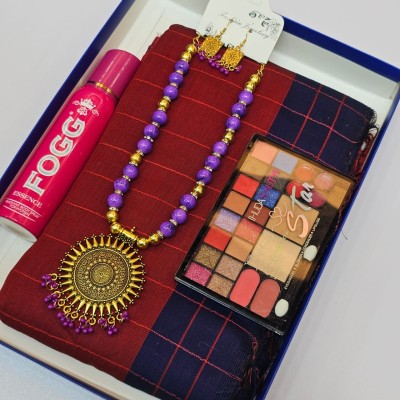 Sharee + Perfume + Neckless Set + Make Up Box Combo