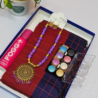 Sharee + Perfume + Neckless Set + Make Up Box Combo