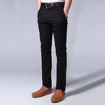 Men's Gabardine Pant (Black Color)