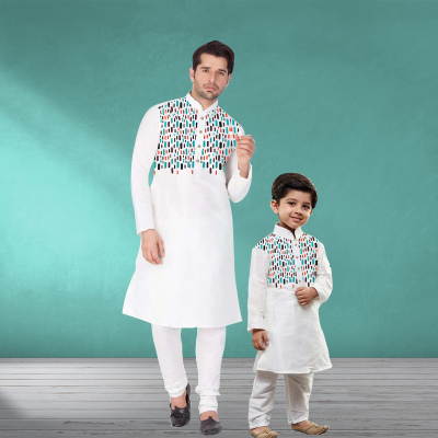 Father & Son Matching Panjabi Set