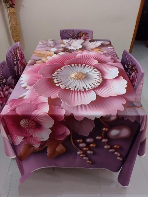 China Premium 3D Print Table Cloth Set