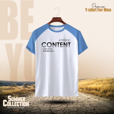 Stylish Comfortable sports T-Shirt(Content)