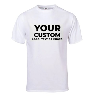 Customize T-shirt (you can add any text, pic, logo etc)