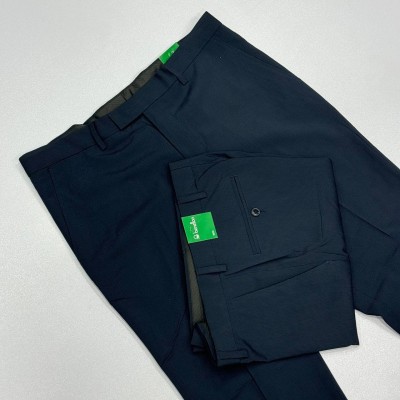 Benetton Export Slim Fit Formal Pant- Stripe Navy