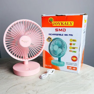 Joykaly YG-735 Rechargeable Multiple Modes Portable Desk / Table Fan