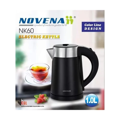 Novena NK60 Automatic Cordless Electric Kettle 1.0 Liter