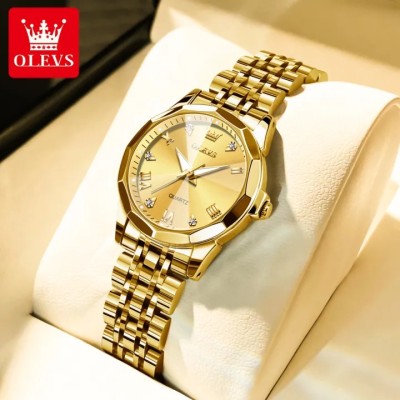 OLEVS Watch for Women Branded Stainless steel Elegant Luminous Ladies Watches 9931