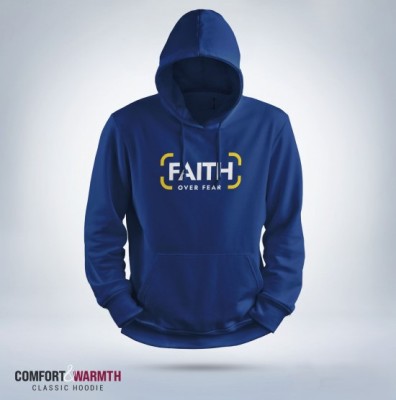 "Faith" Islamic Hoodie (Royal Blue)