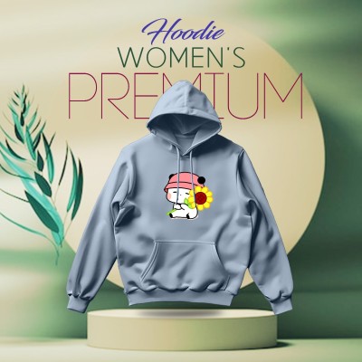 Premium Comfortable (Cute Baby-Sky) Ladies winter hoodie