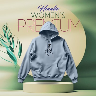 Premium Comfortable (Love Turi-Sky) Ladies winter hoodie