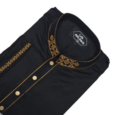 Comfortable Embroidered Punjabi With premium box