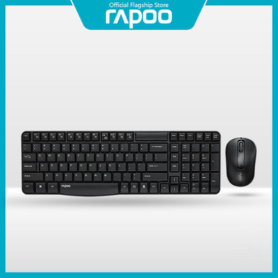 Rapoo X1500 Wireless Keyboard & Mouse Combo – Black