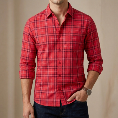 Pure Cotton full Sleeve Shirt for Men's