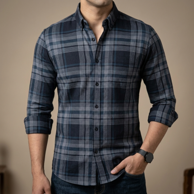 Pure Cotton full Sleeve Shirt for Men's