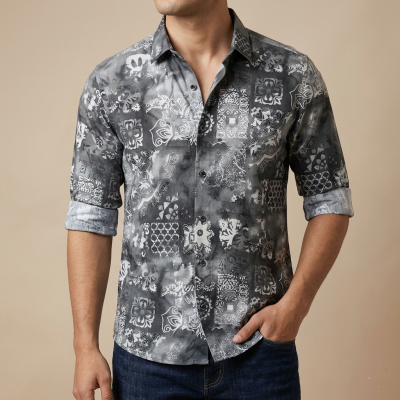 Pure Cotton full Sleeve Shirt for Men's