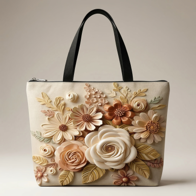 Stylish 3d design ladies bag