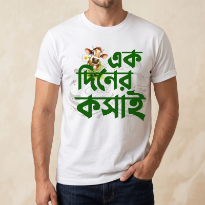 T-Shirt (Ek Diner Kosai) for EID Special