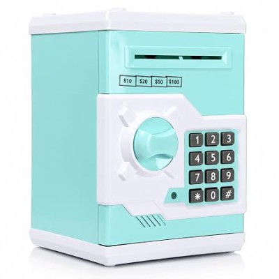 Electronic ATM Password Money Safe Piggy Bank