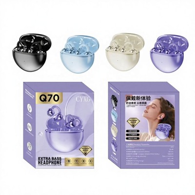 Q70 Wireless 5.49 Extra Bass Bluetooth Earbuds