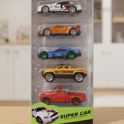Super Car Die-Cast Metal Set