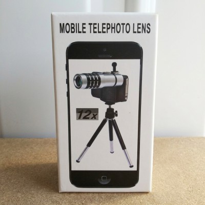 12x Zoom Metal Telephoto Lens For Mobile