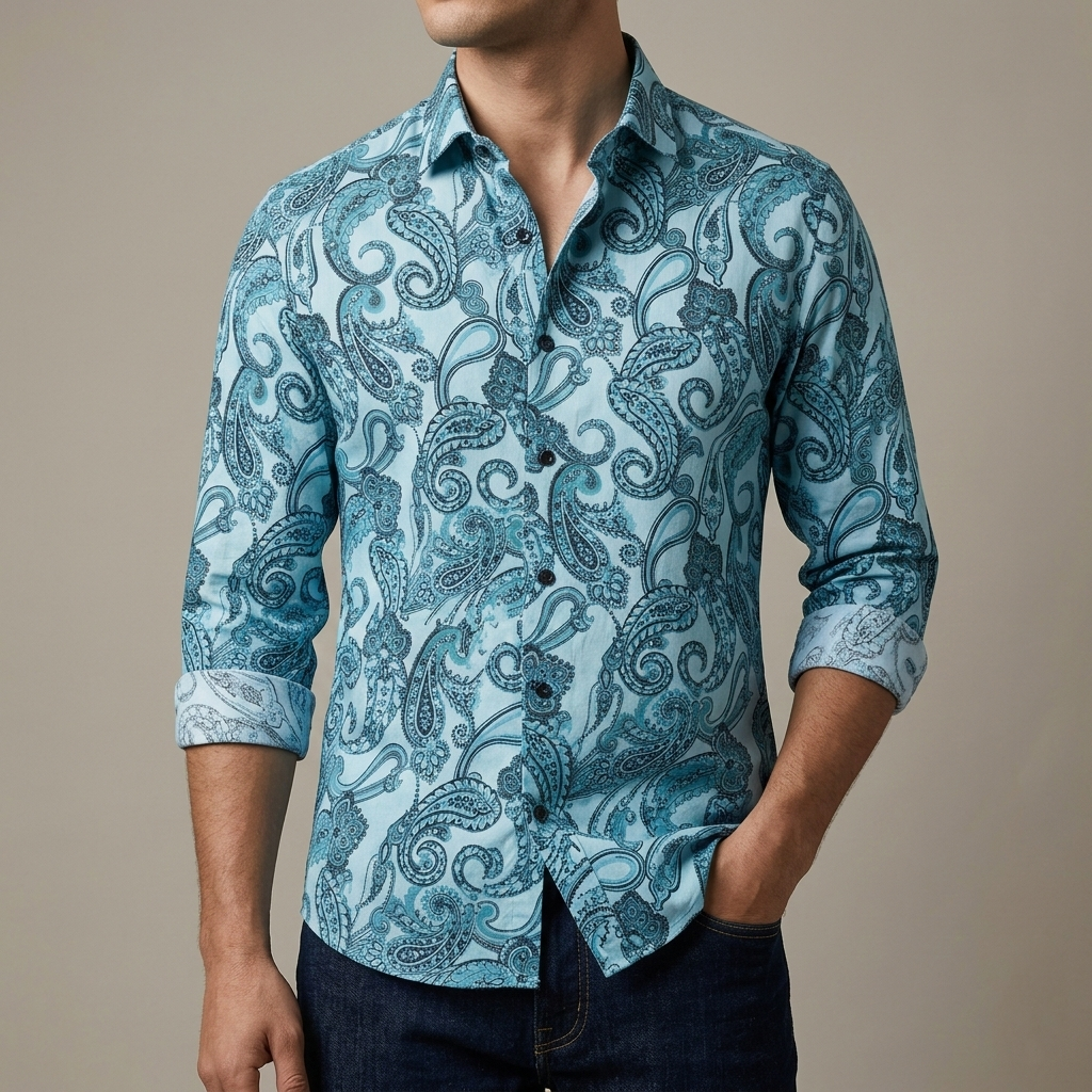 Pure Cotton full Sleeve Shirt for Men's