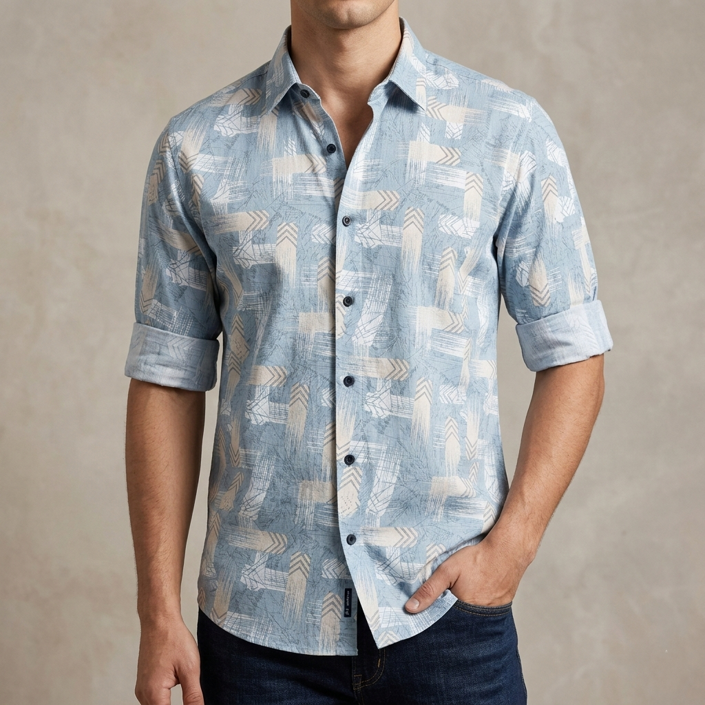 Pure Cotton full Sleeve Shirt for Men's