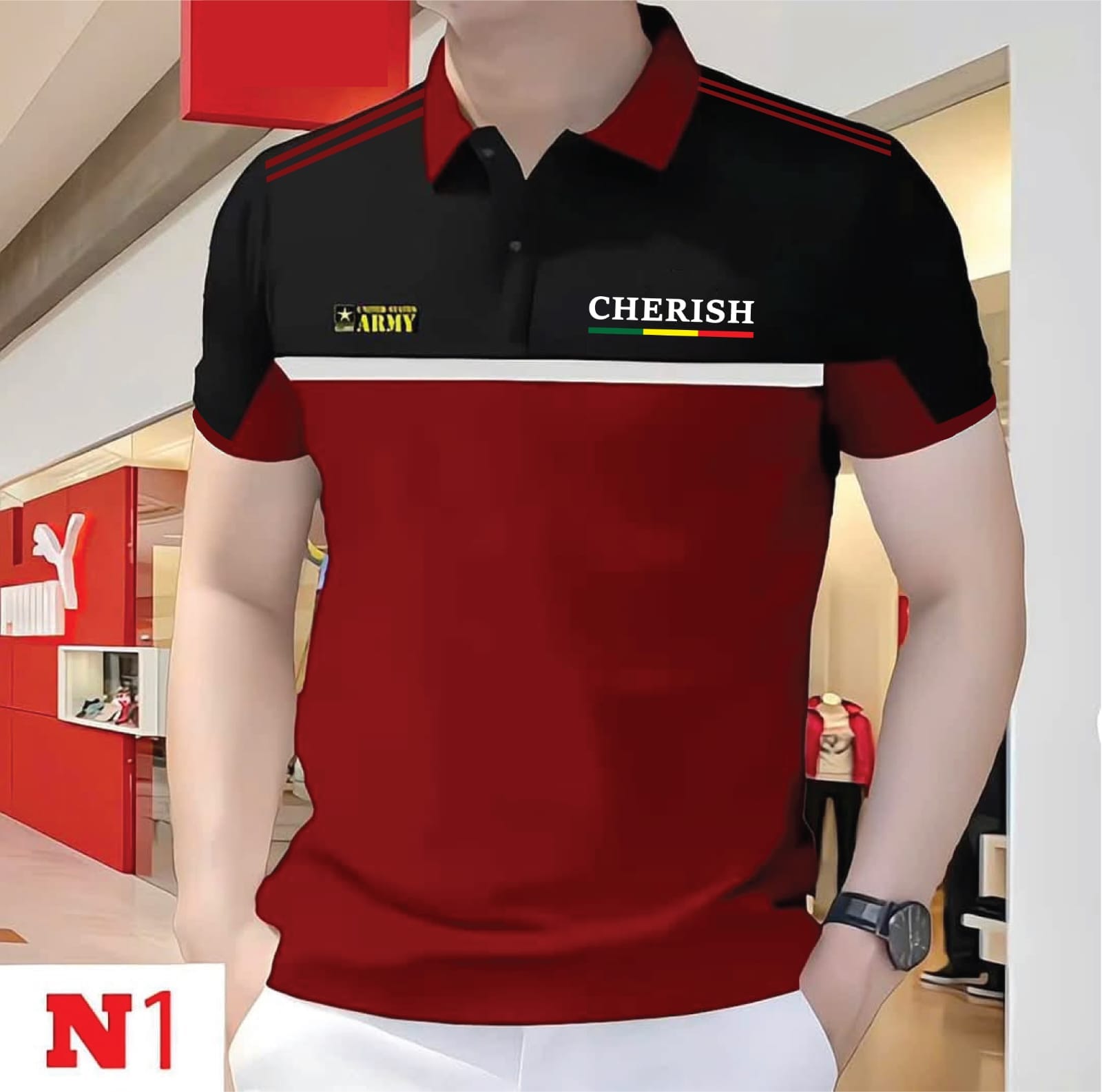 Cotton Polo Shirt For Men's