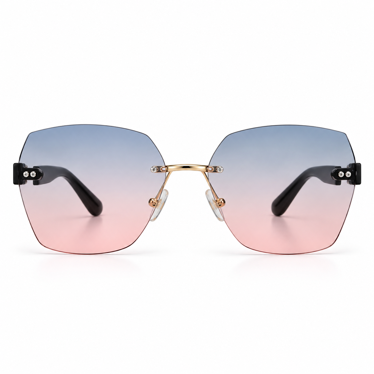 Korean Version Fashionable Square Sunglasses for Women – UV400 Protection & Strong Light Filtering Tawny Lenses, Durable Polycarbonate Frame, Flattering Eyewear for Round & Long Faces