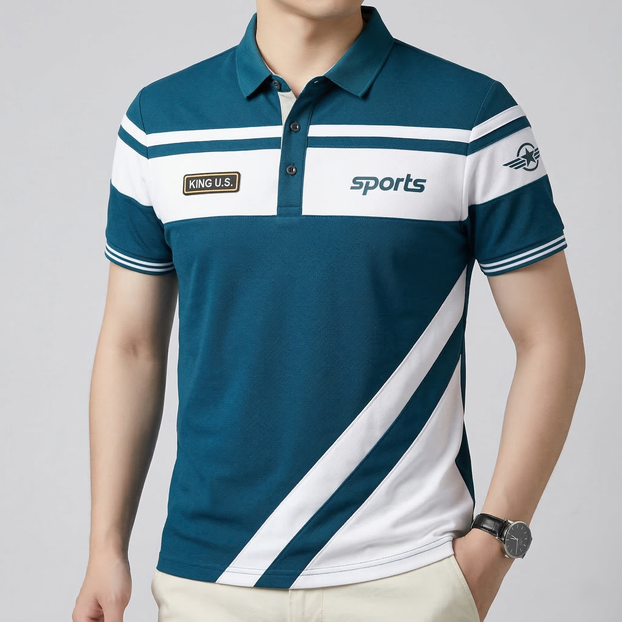 Cotton Polo Shirt For Men's