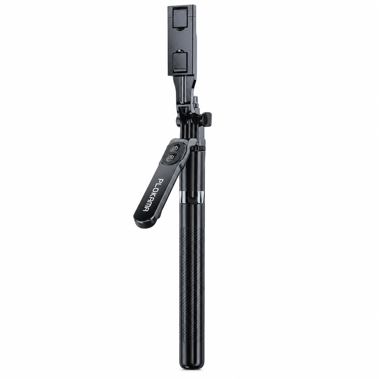 Plokama Live P9 Pro 4-in-1 Broadcast Stand – 6Ft Extendable Tripod with Rechargeable LED Light & Bluetooth Remote for Vlogging, Live Streaming & Content Creation