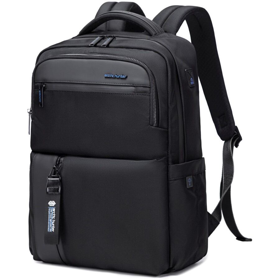 Arctic Hunter B00477 City Hunter Waterproof Anti-Theft Backpack – 15.6 Inch Laptop Compartment, Durable Smart Business Travel Daypack with Hidden Zippers & Ergonomic Padded Support