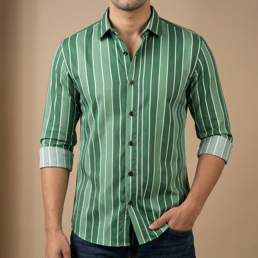 Pure Cotton full Sleeve Shirt for Men's