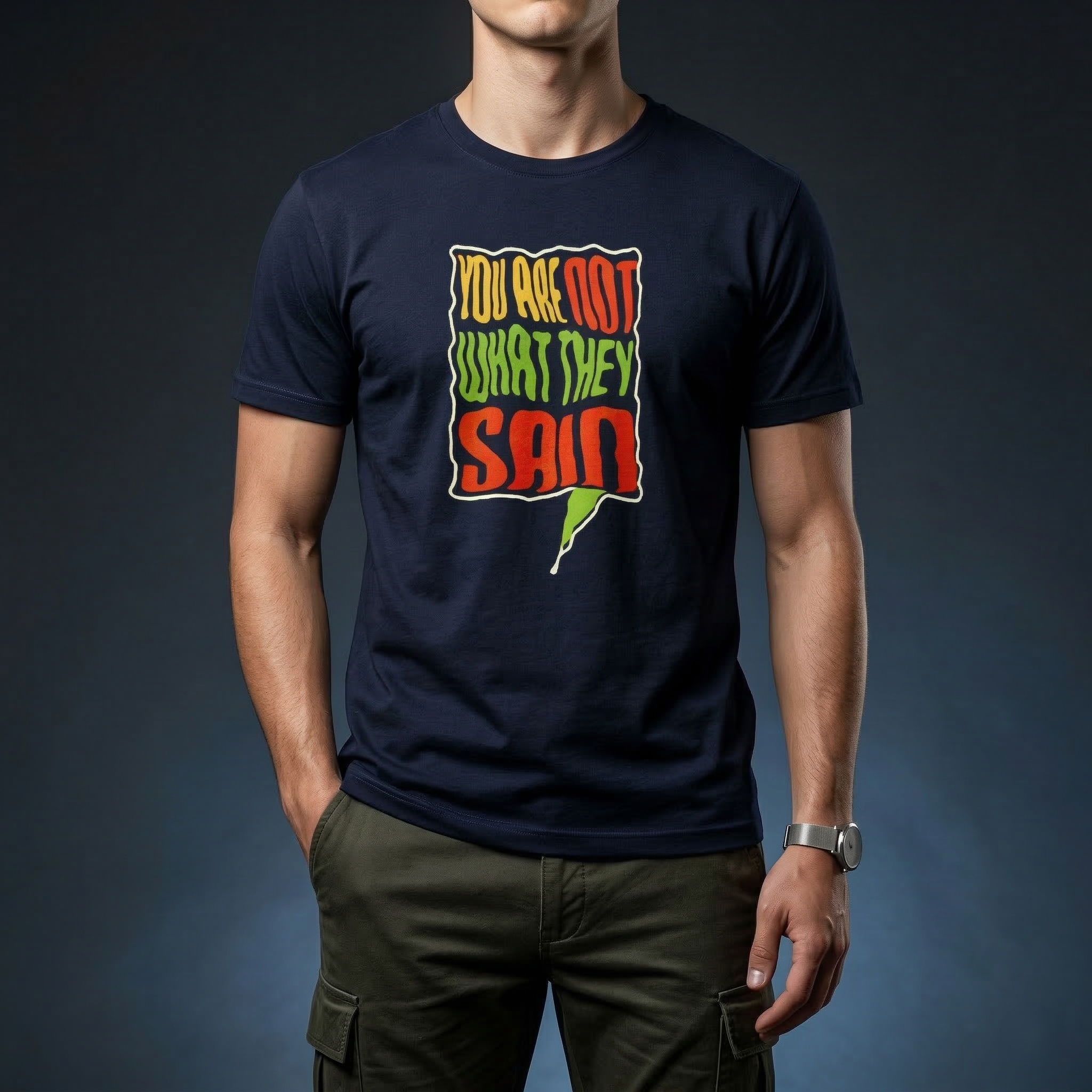 Unique Design Cotton T-Shirt