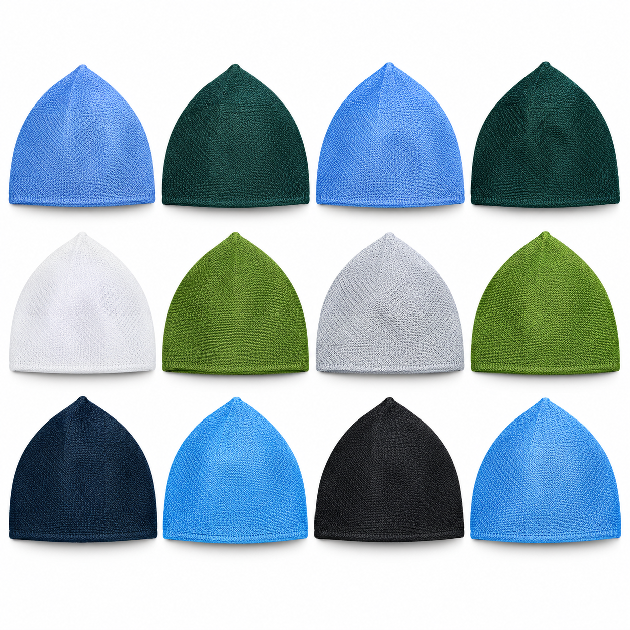 Soft Cotton Turkish Iqra Tupi for Men – Lightweight Breathable One Size Fits All Islamic Prayer Cap (1 Pcs) with Classic Elegance & Comfortable Daily Wear Design