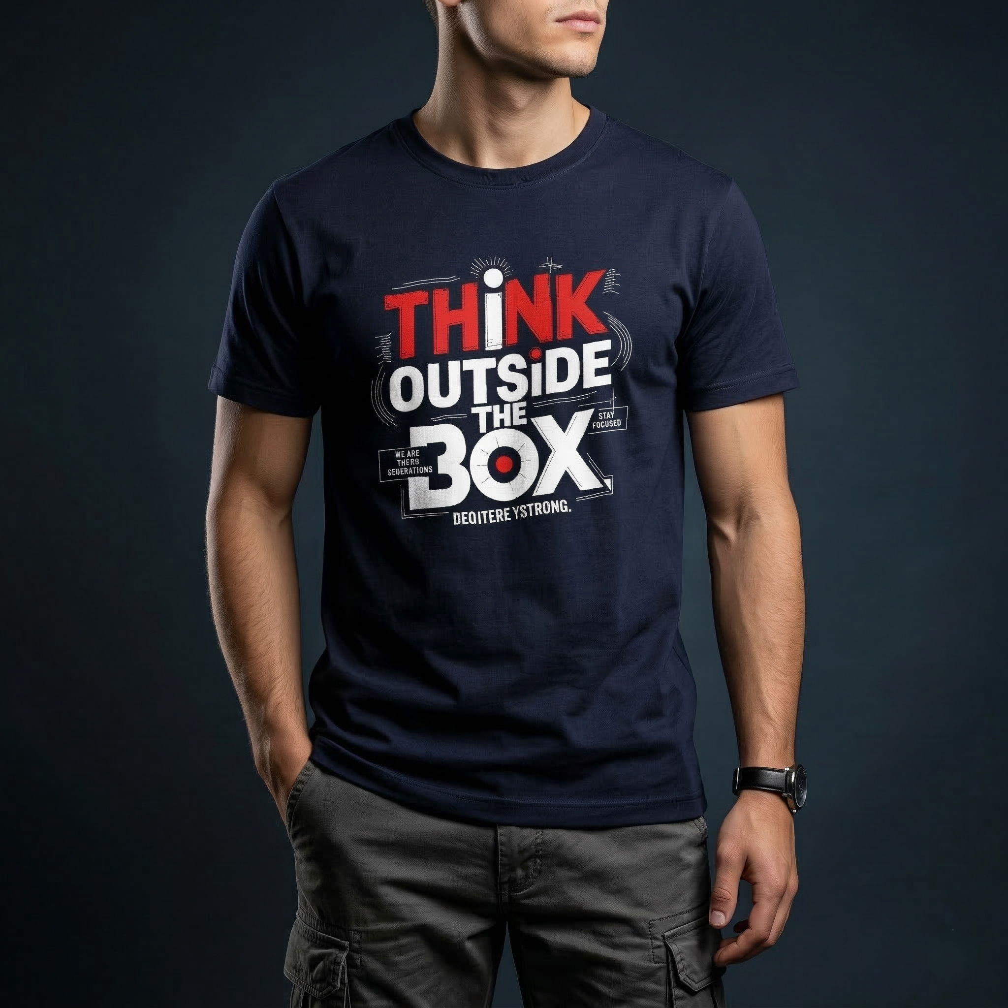 Unique Design Cotton T-Shirt