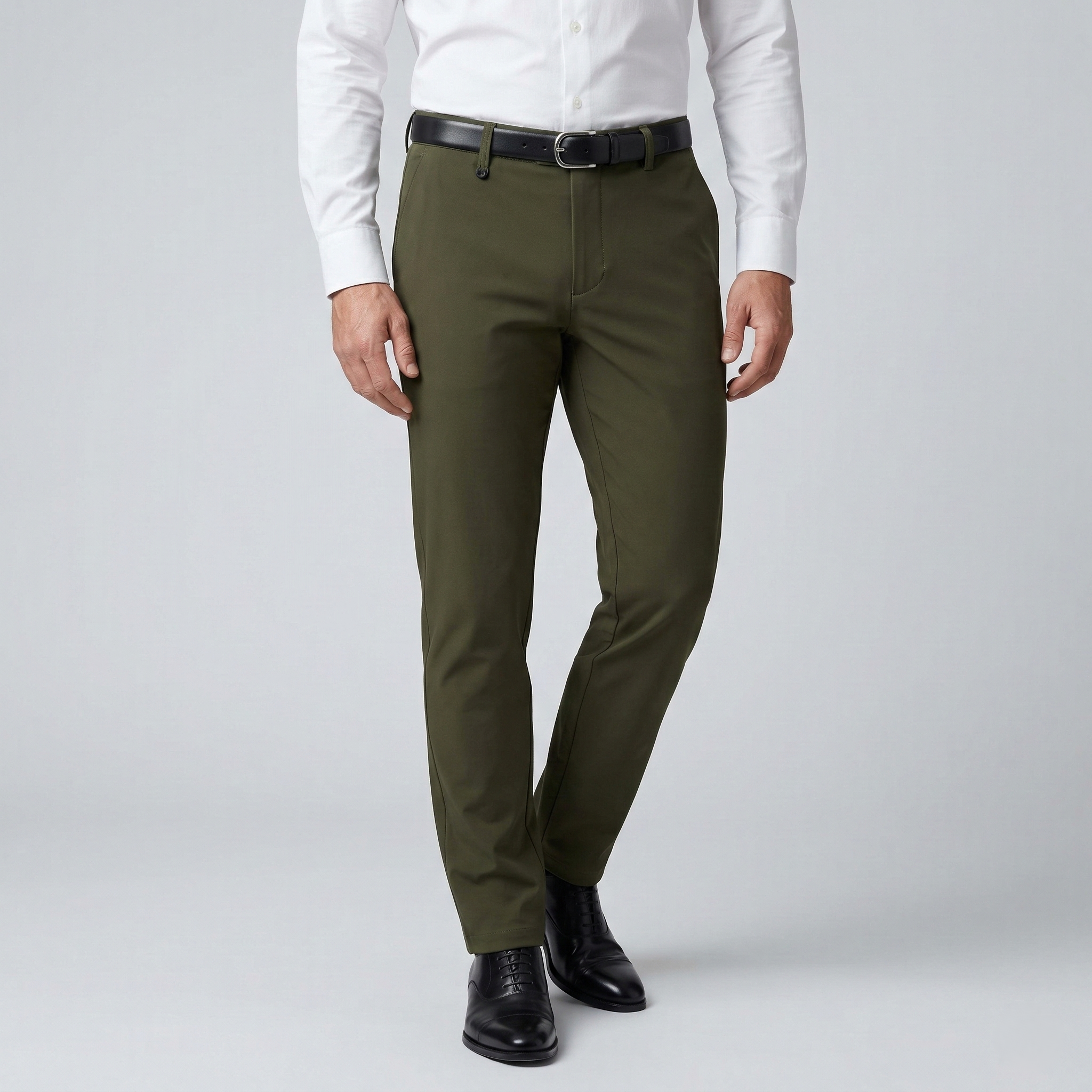 Premium Dubai Stig Pant (Formal / Casual) (Olive)