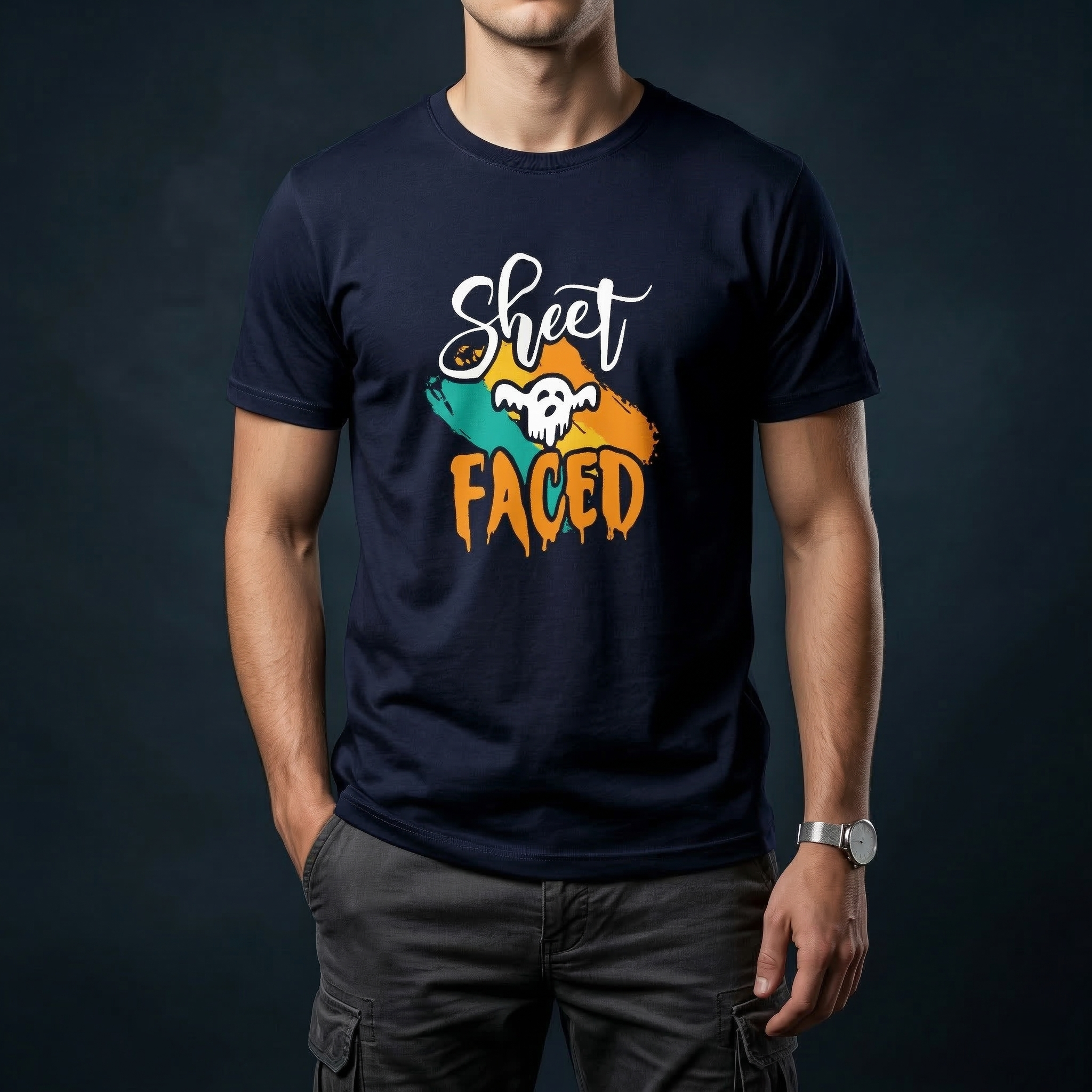 Unique Design Cotton T-Shirt
