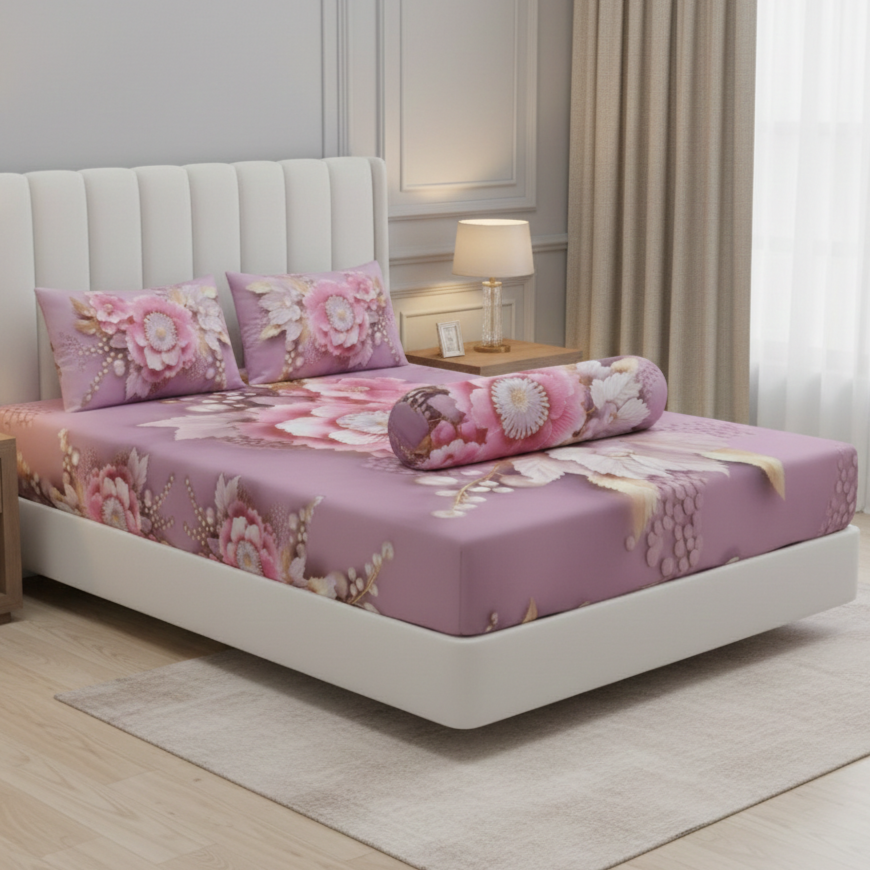 Water Proof  China Premium 3D Design Bed Sheet