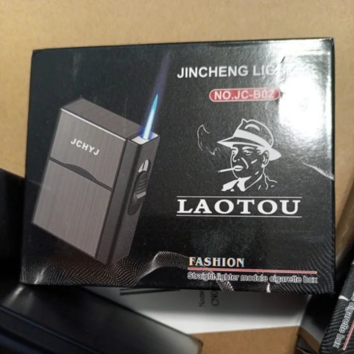 Multi-functional Gas and Electric Cigarette Case