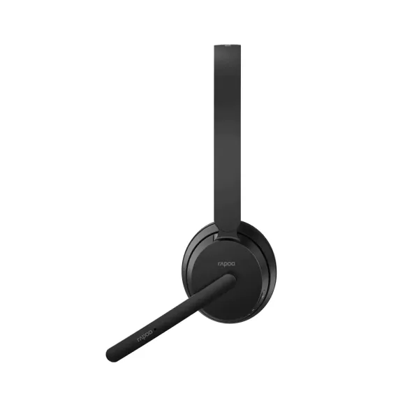 Rapoo H200 Wireless Stereo Headphone (Black) – Dual-Mode Bluetooth Headset with Clear Audio, Built-in Microphone, Ergonomic Comfort & 1-Year Warranty