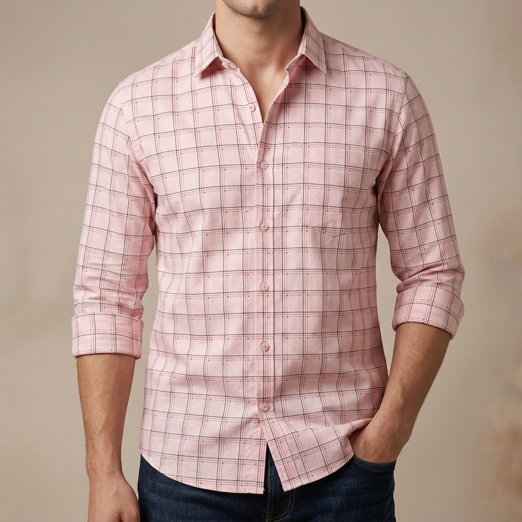Pure Cotton full Sleeve Shirt for Men's