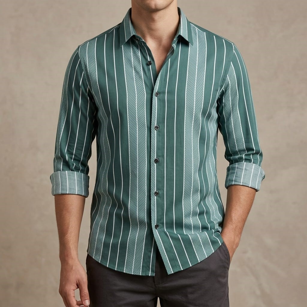 Pure Cotton full Sleeve Shirt for Men's